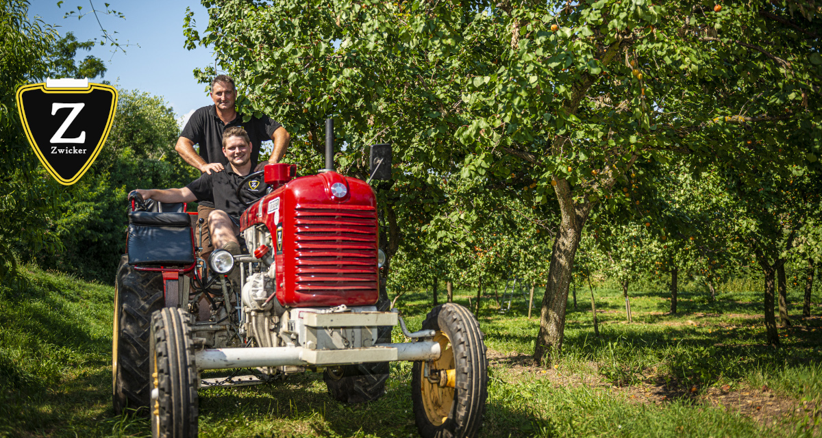 Echte Männer fahren Traktor