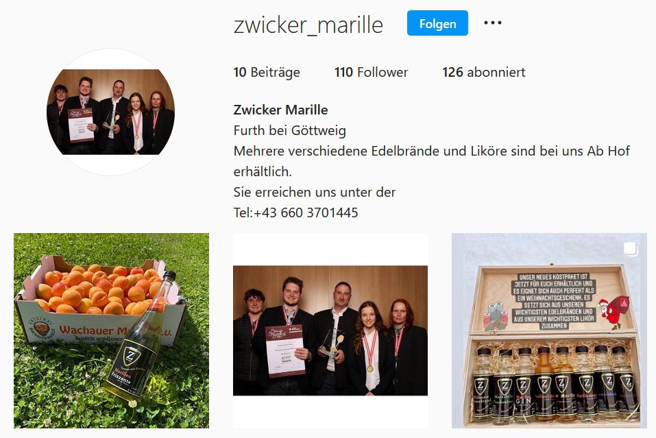 instagram zwicker marille